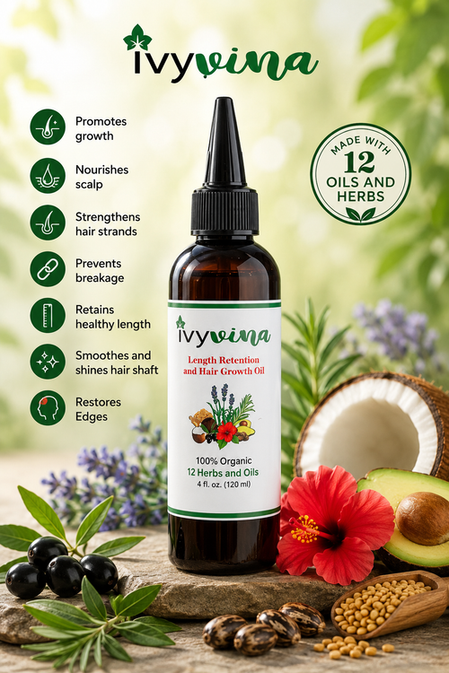 Ivy Vina Length Retention & Hair Growth Oil